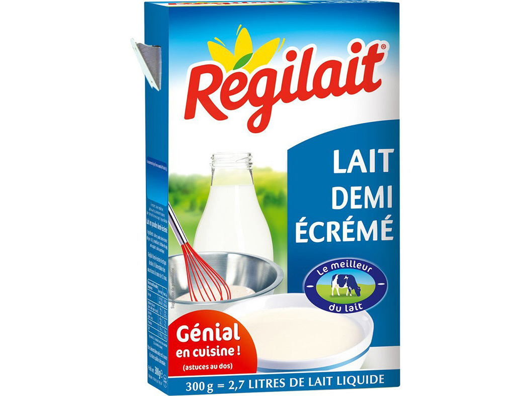 LEITE REGILAIT EM PÓ MEIO GORDO 300G