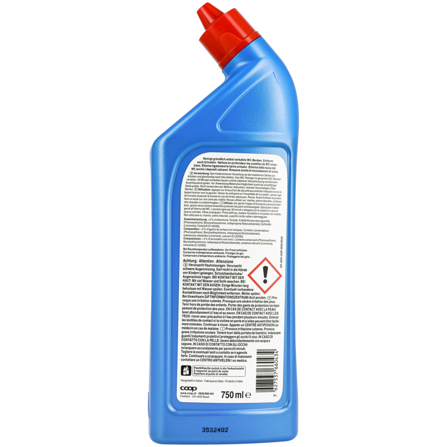 Prix Garantie WC-Reiniger Gel