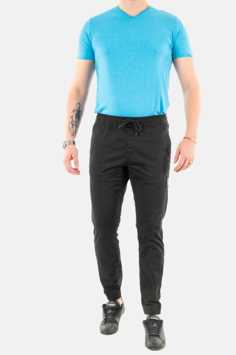 Pantalons calvin klein jeans skinny monologo beh black