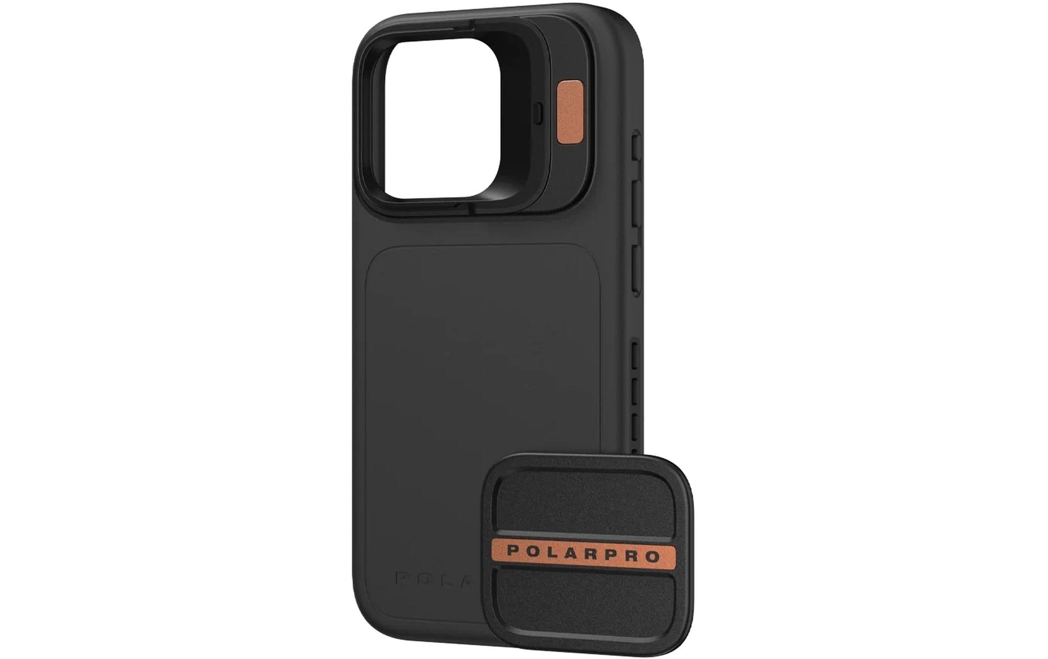 iPhone 15 Pro LiteChaser 15 Case – SchwarzRobuste Hülle für iPhone 15 Pro zum Schutz und zur Befestigung von Zubehör
