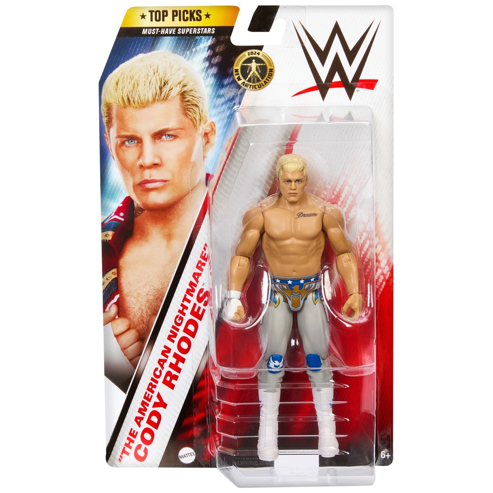 WWE Basic Series Top Picks Cody Rhodes Actionfigur