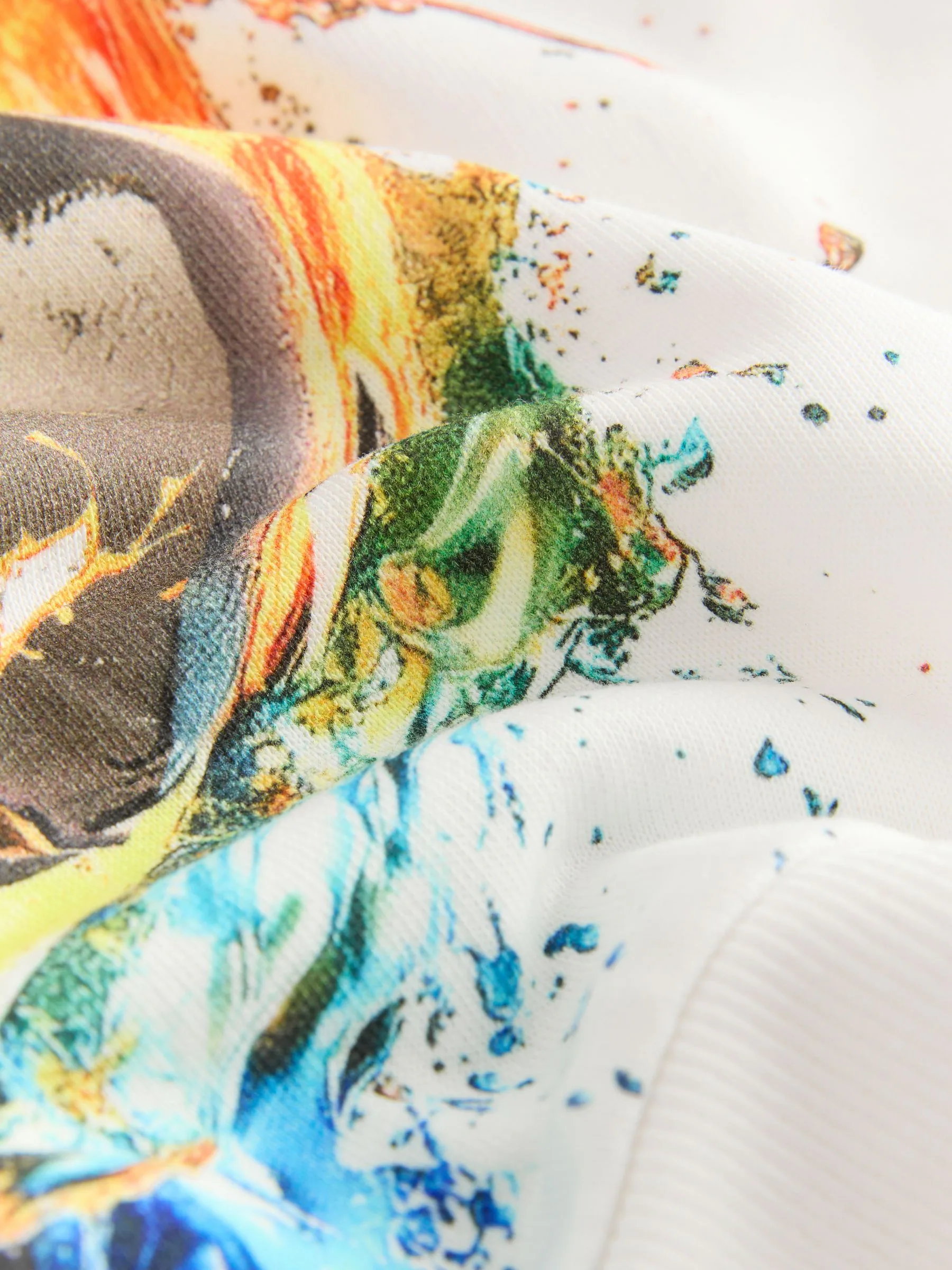 Witte voetbal - Grafische print hoodie voor oudere jongens (3-16jaar)