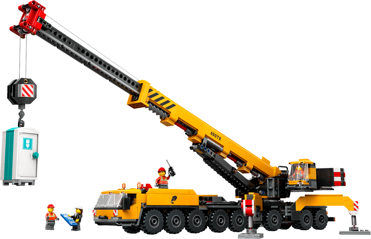 LEGO City - Gul mobil byggekran (60409)