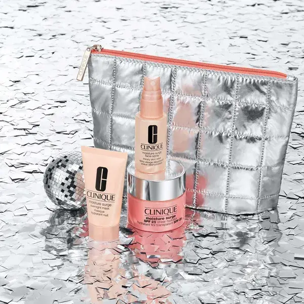 Clinique Moisture Surge ™ Coffret Routine Hydratation et Protection Solaire