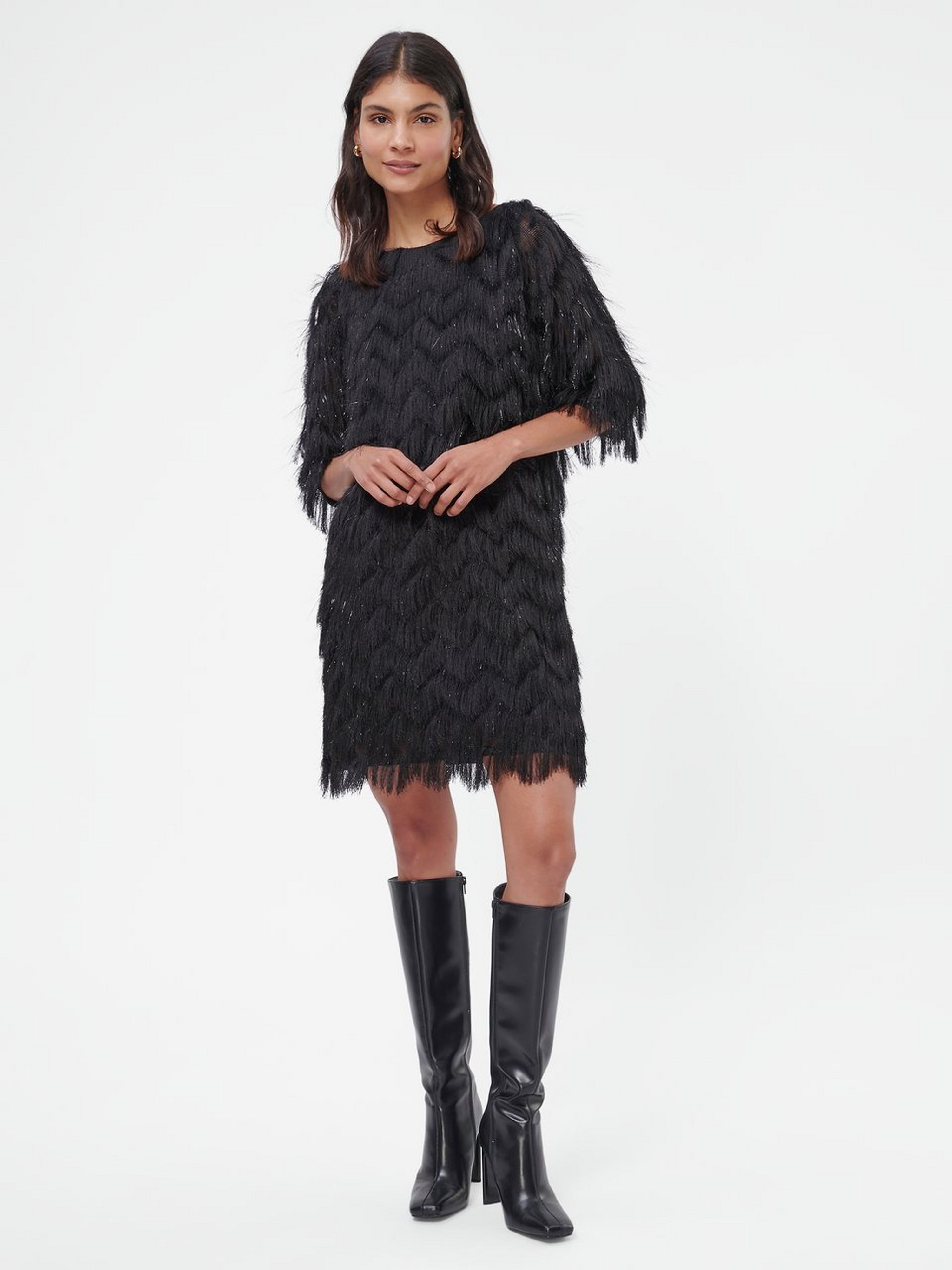 Fransenkleid