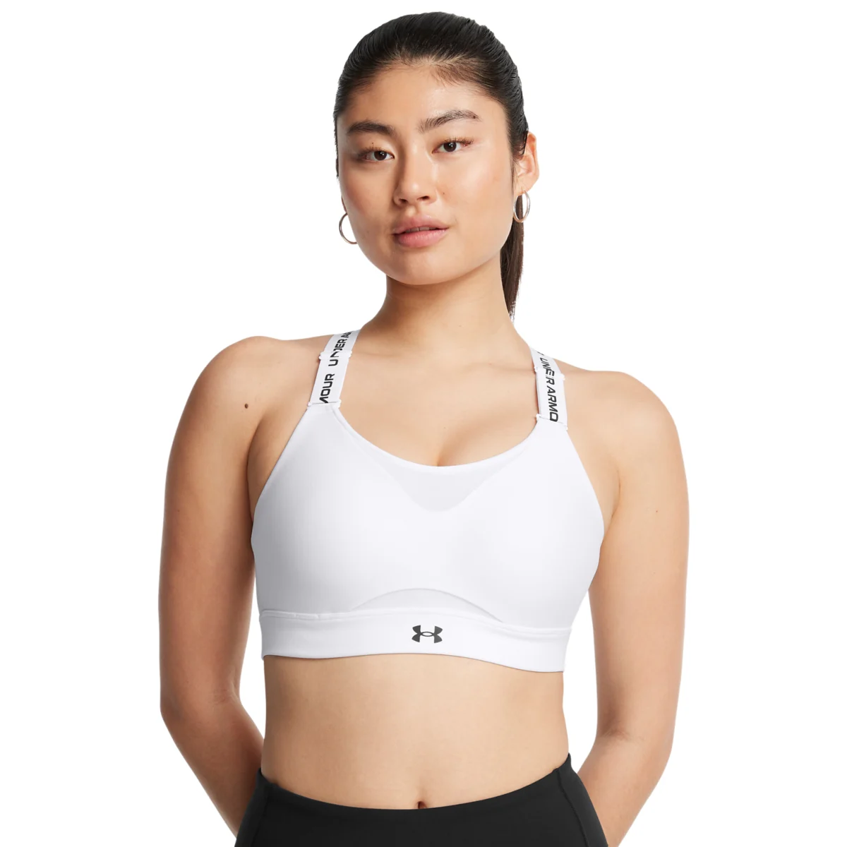 Under Armour UA Infinity High 2.0 Bra White