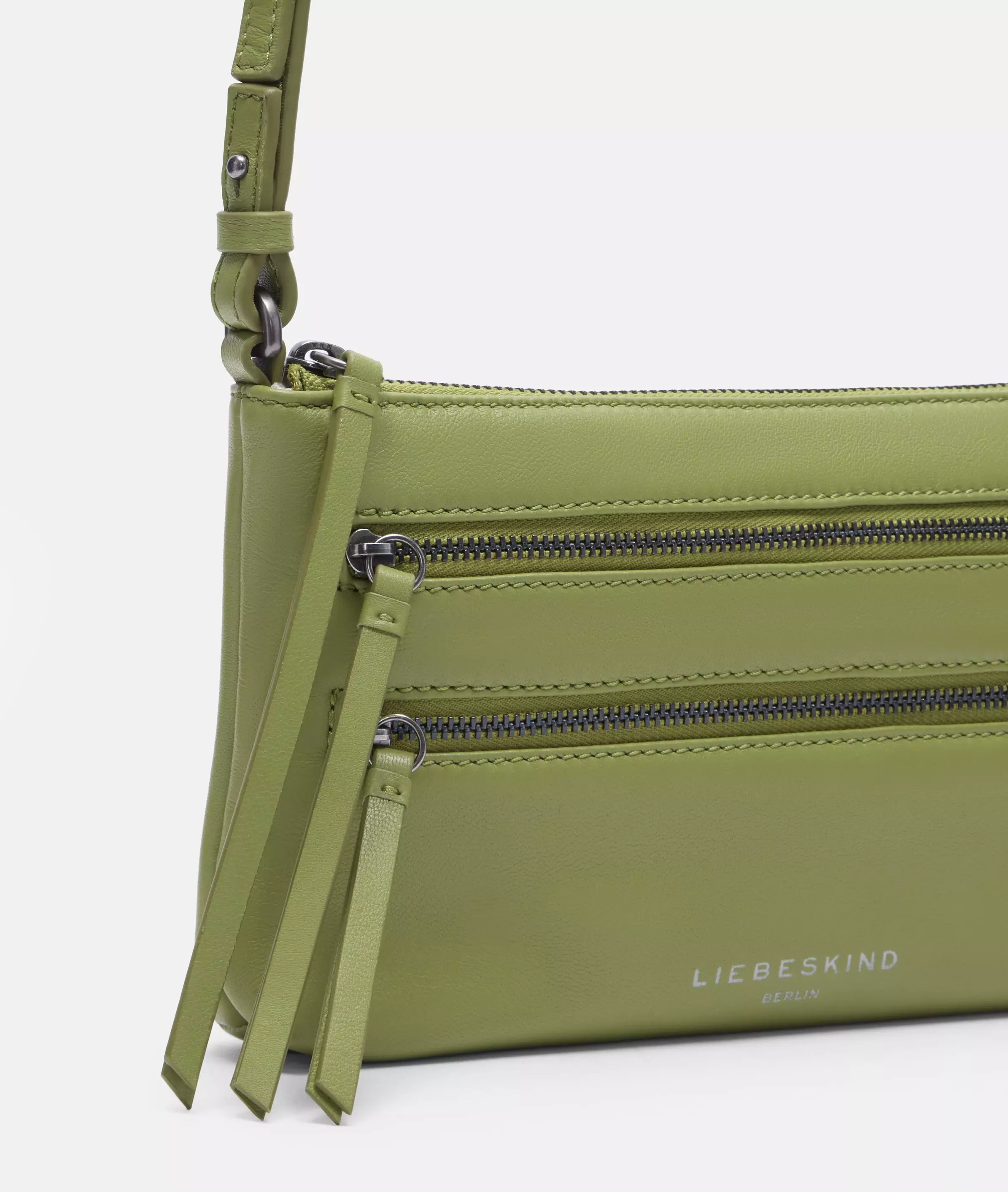 Crossbody Handy shoulder bag made from soft sheepskin