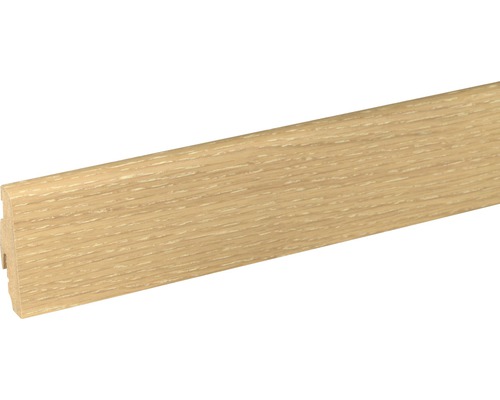 SKANDOR plint, geolied eiken, SU60L, 19 x 58 x 2400 mm