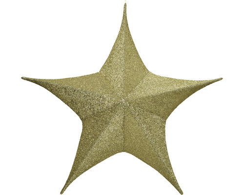 Decoratieve ster, goud, Ø 135 cm, goud