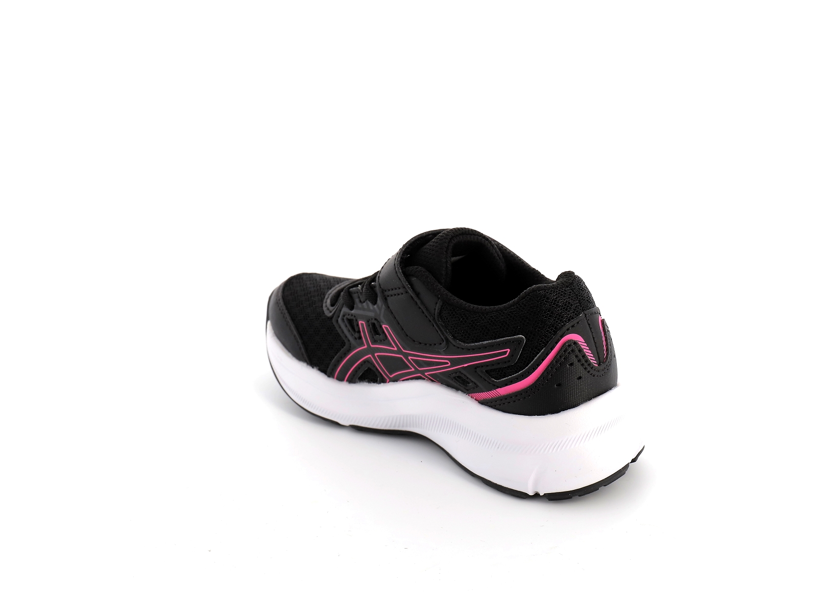 Asics-1014A198 Matières combinées Noir Rose