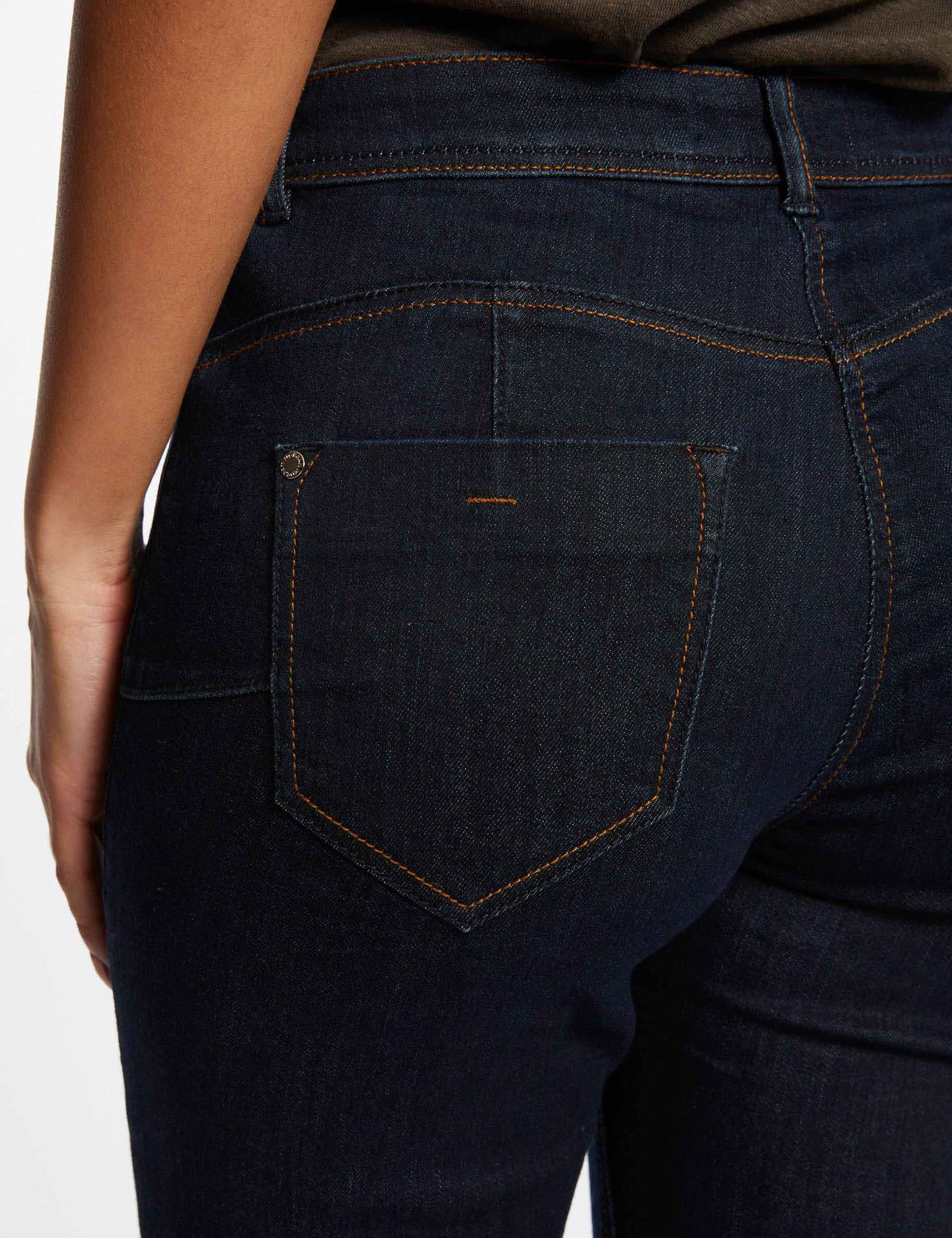 Jeans slim taille standard jean brut femme - jean_brut