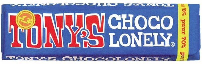 Tony's Chocolonely chocoladereep Puur Kleine Reep - 35 x 47 gram