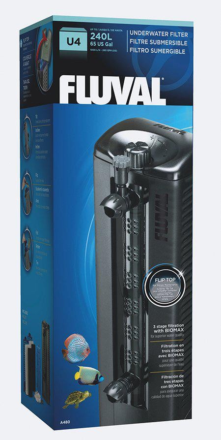 Fluval - Indvendig pumpe U4 1000L/T Akvarier op til<240L