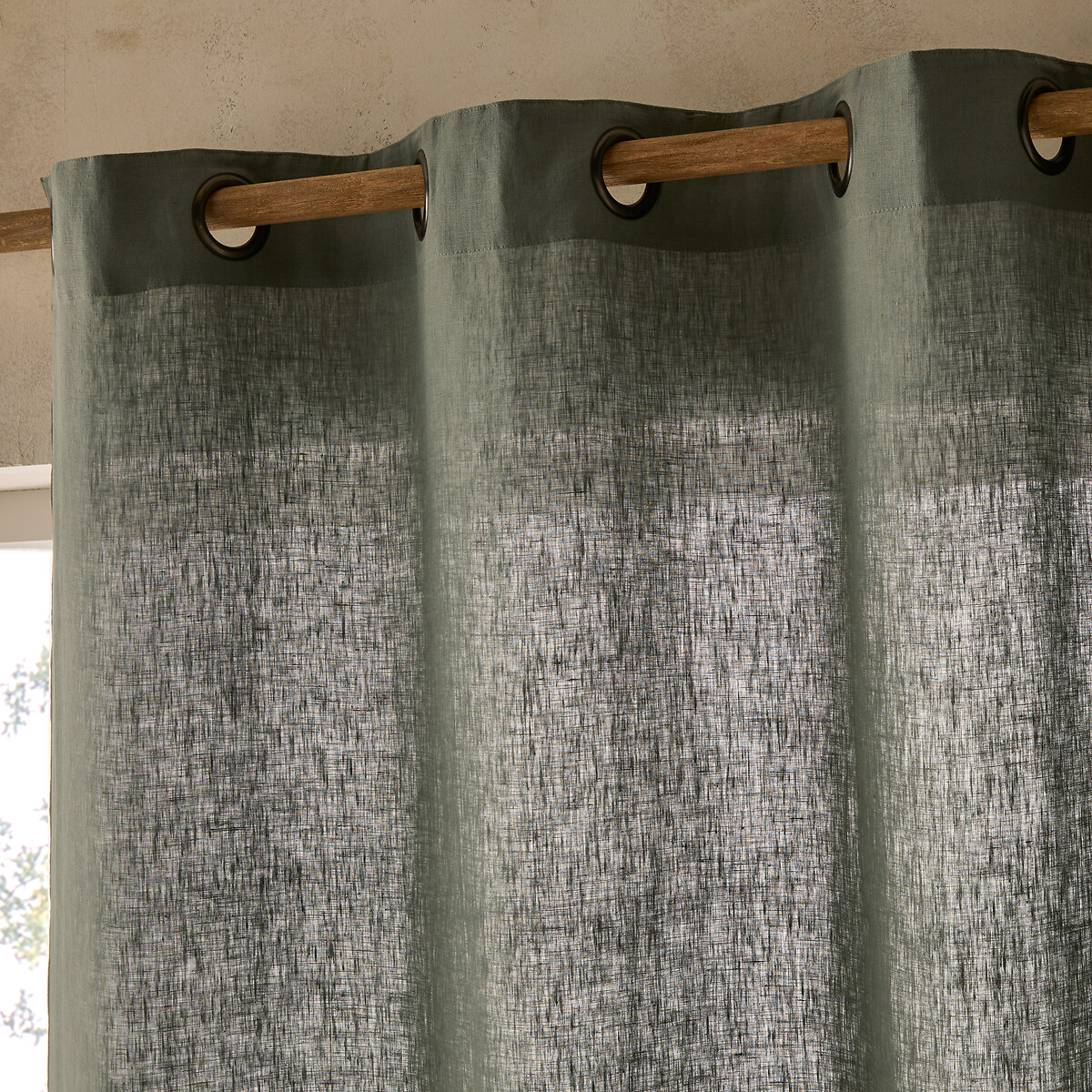 AM.PM<br>Cortina em linho lavado, estilo romano