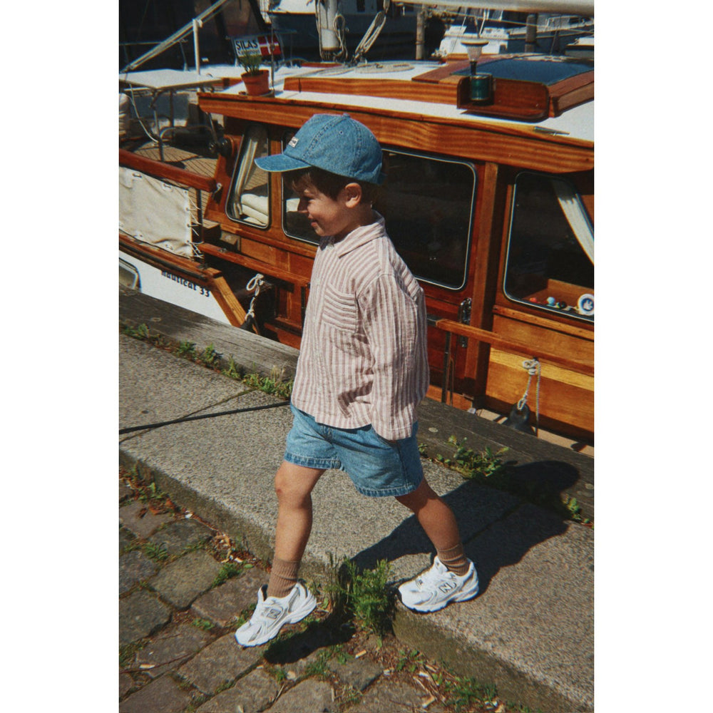 Køb Konges Sløjd Denim Blue Magot Denim Shorts Gots