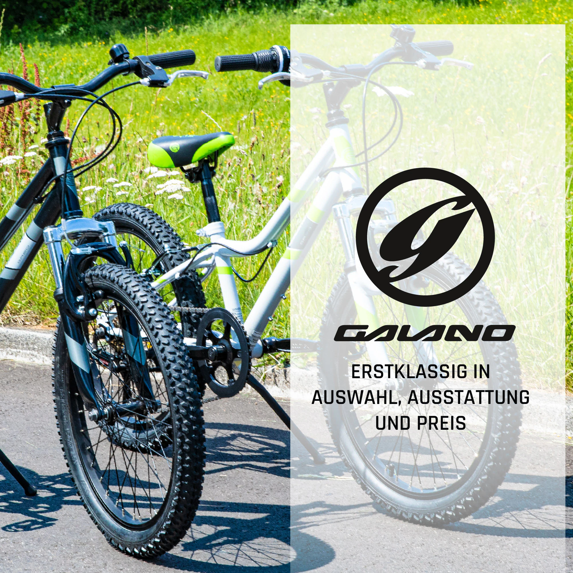 Galano FS180 Kinderfahrrad 20 Zoll ab 6 Jahre 120-135 cm Mädchen Jungen Fahrrad 6 Gänge