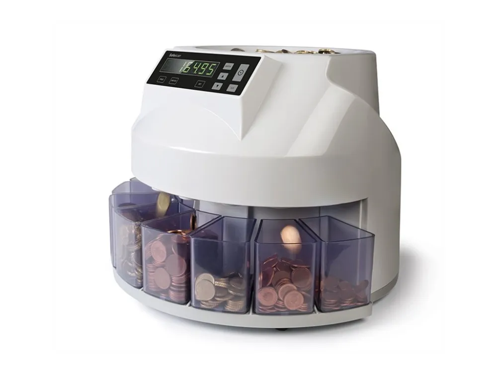 Mønttæller Safescan 1250 Basic - coin counter - Kun til Euro
