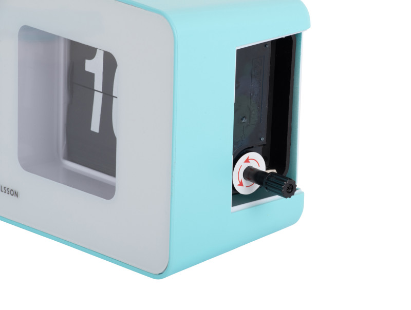 Wall/Table Clock Funky Flip KA6042BG Bright green