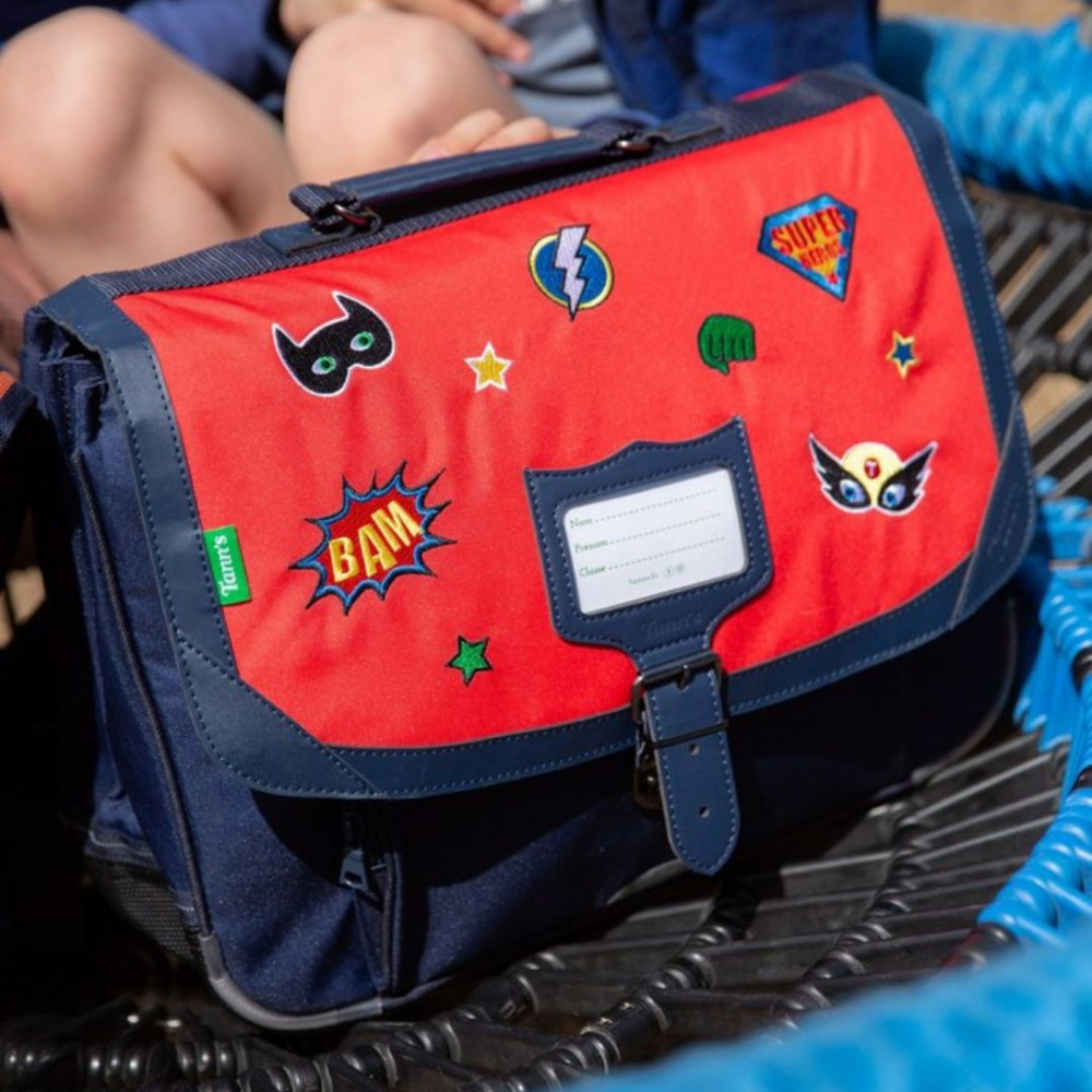 Cartable Tristan bicolore