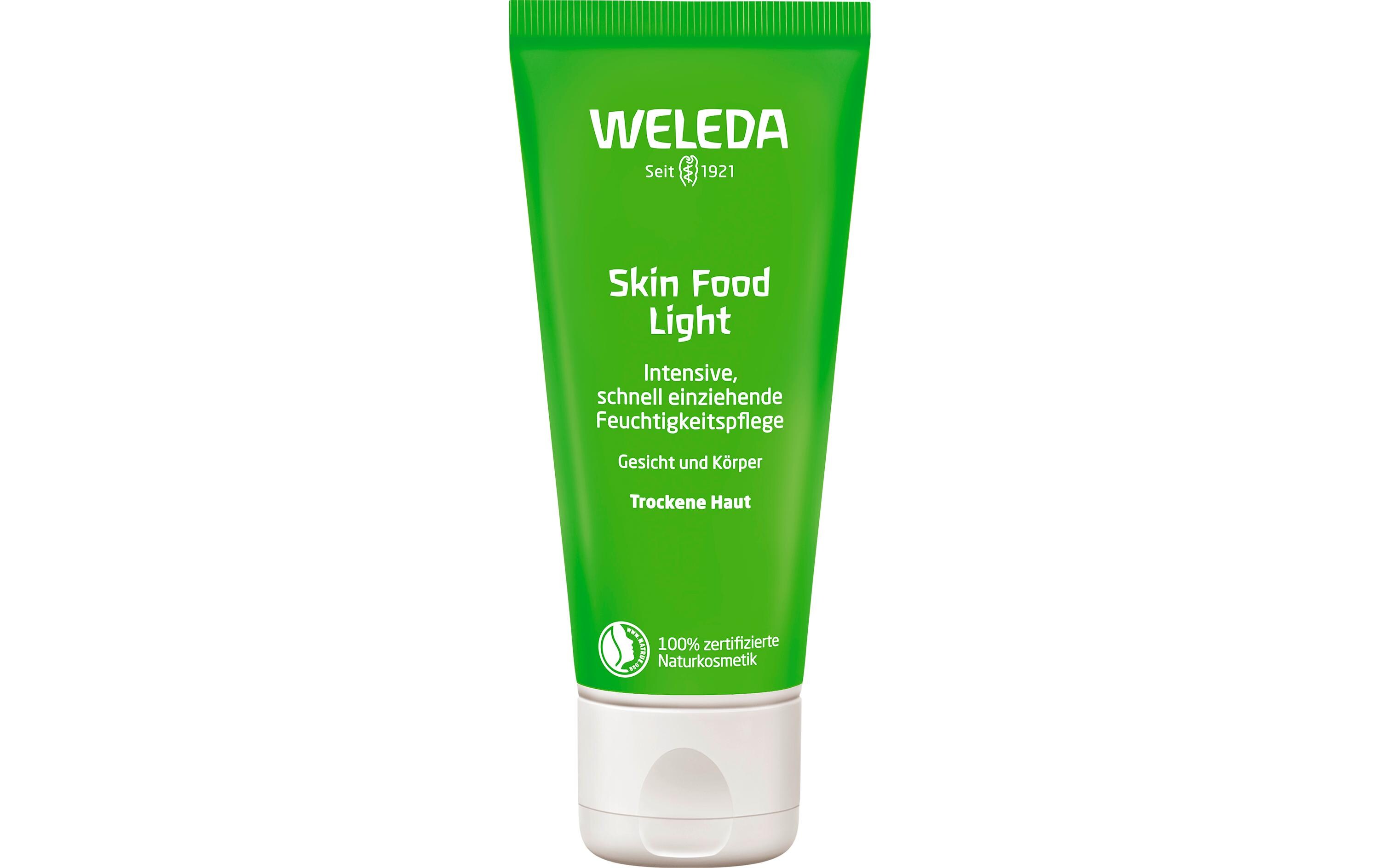 Body Cream Skin Food Light Mini 30 mlNatürliche Körpercrème für Gesicht und Körper im Miniformat