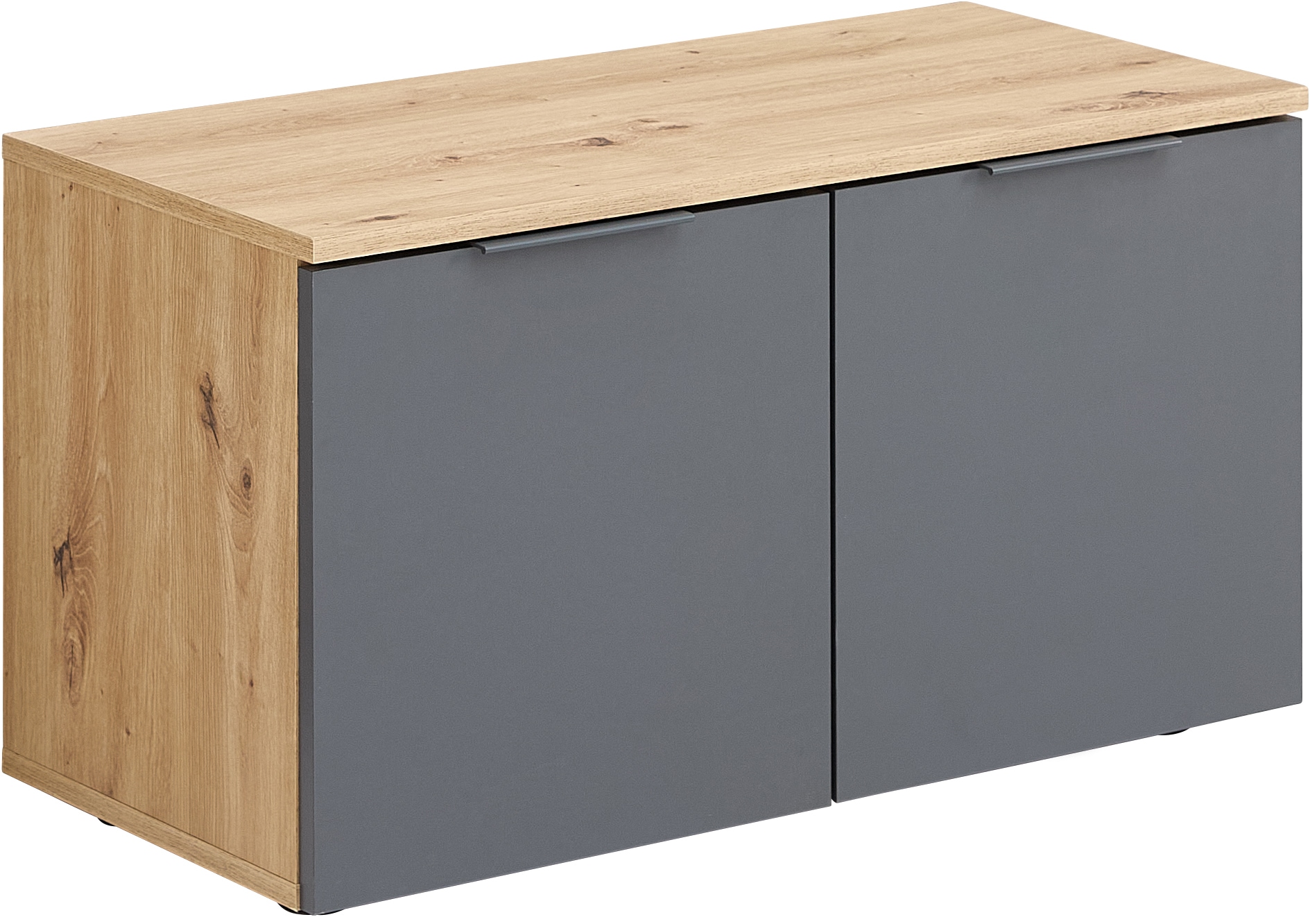 HBZ Schuhbank »Lagos, Garderobenbank BxHxT 80x44x38 cm« 1 Stk. tlg. Mit 2 Türen und 2 Einlegeböden