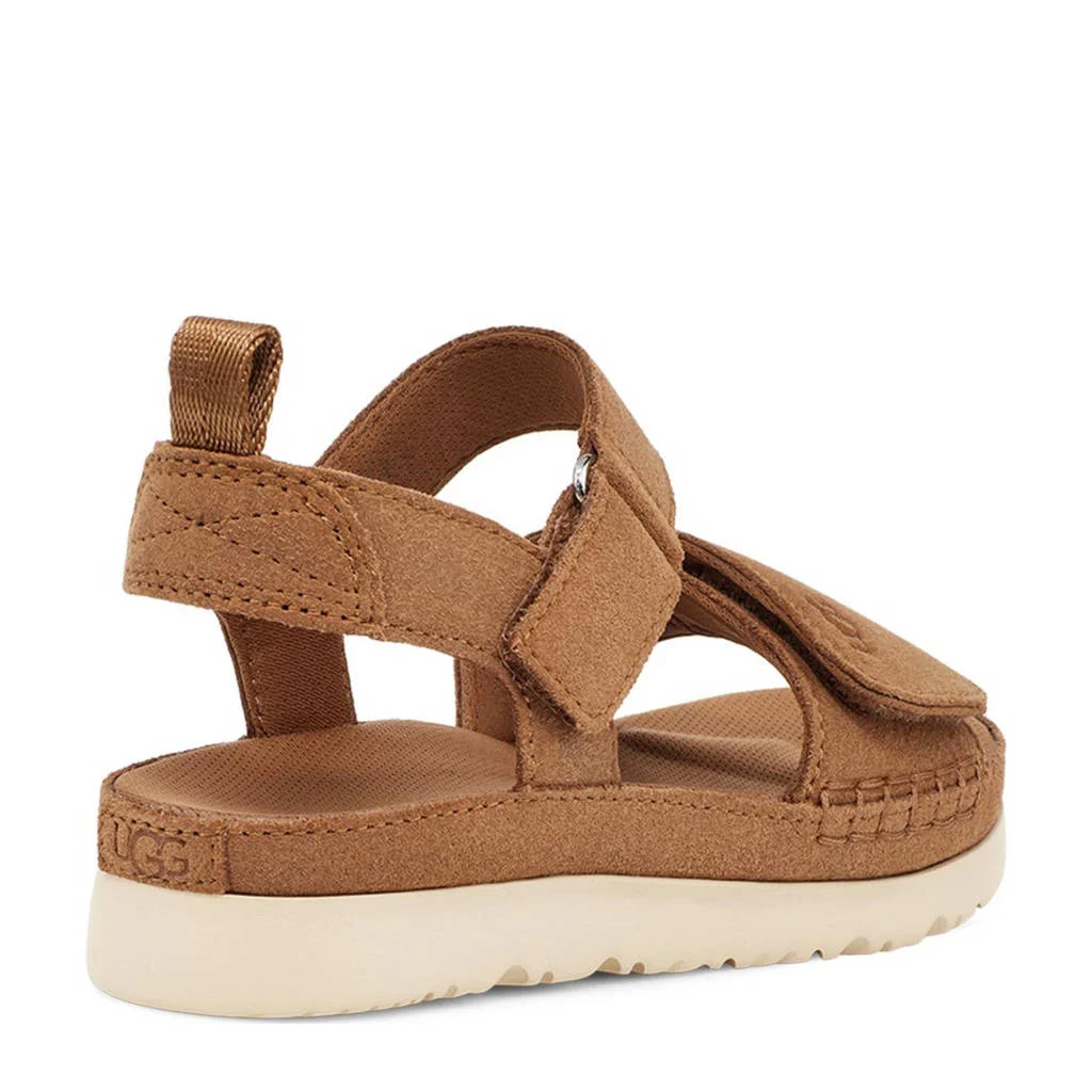 UGG leren sandalen cognac