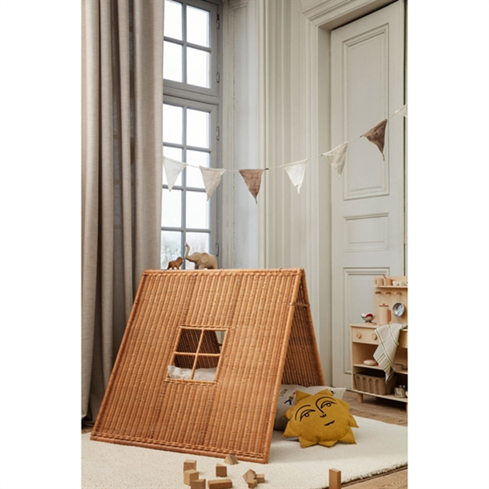 Sol Pude Yellow - Ferm Living → Luksusbaby.dk