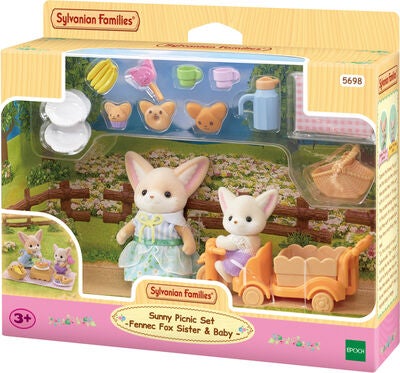 Sylvanian Families Pikniksett Ørkenrev Søster & Barn