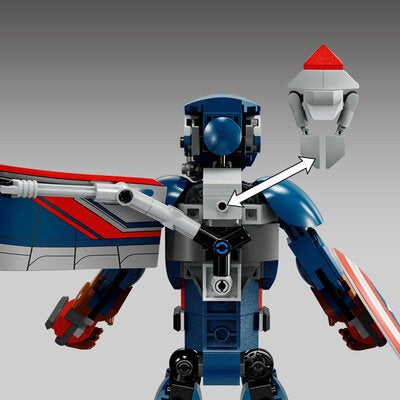 LEGO Super Heroes 76296 Byggbar figur av nye Captain America