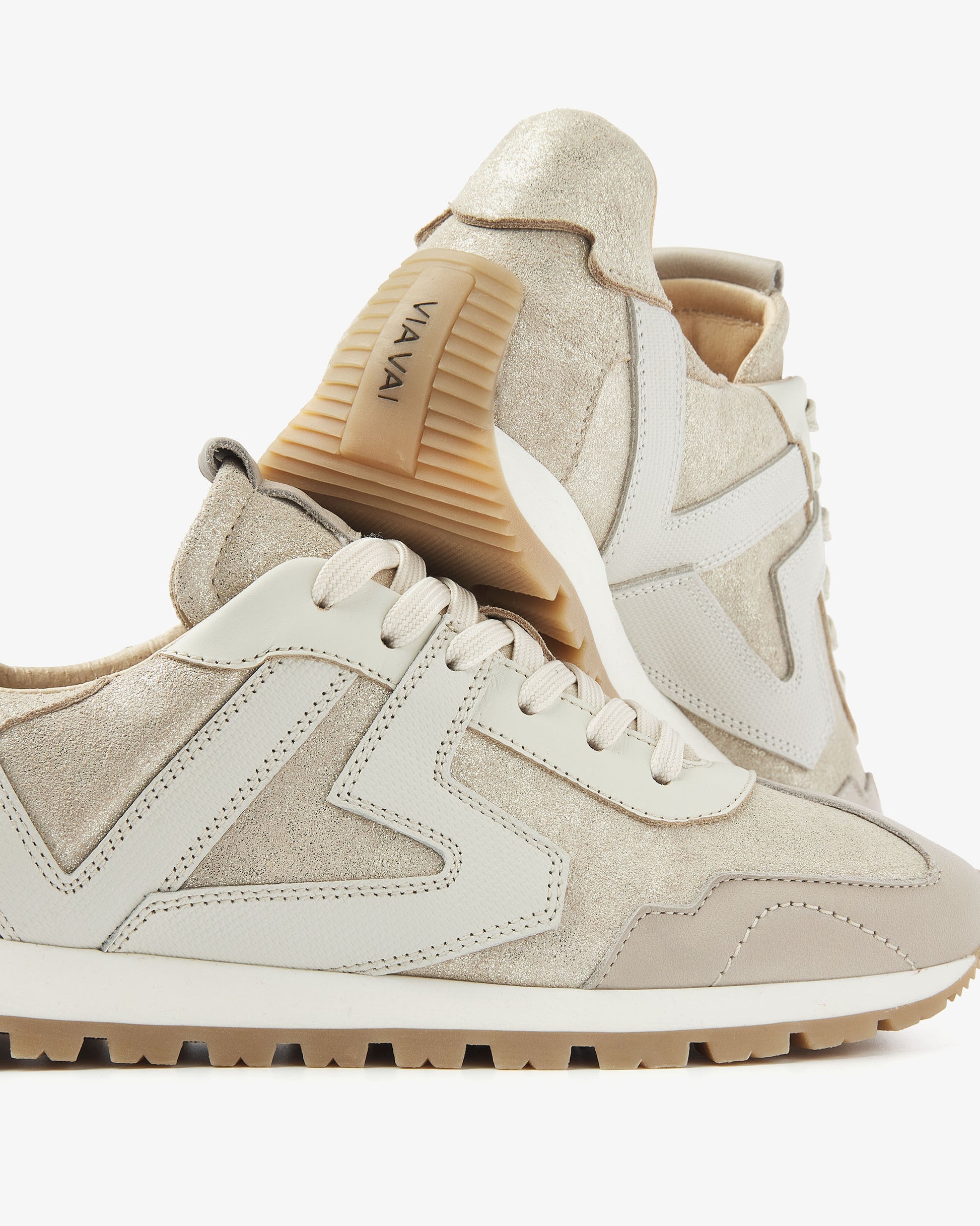 VIA VAI gouden dames sneakers Scott Kenzie