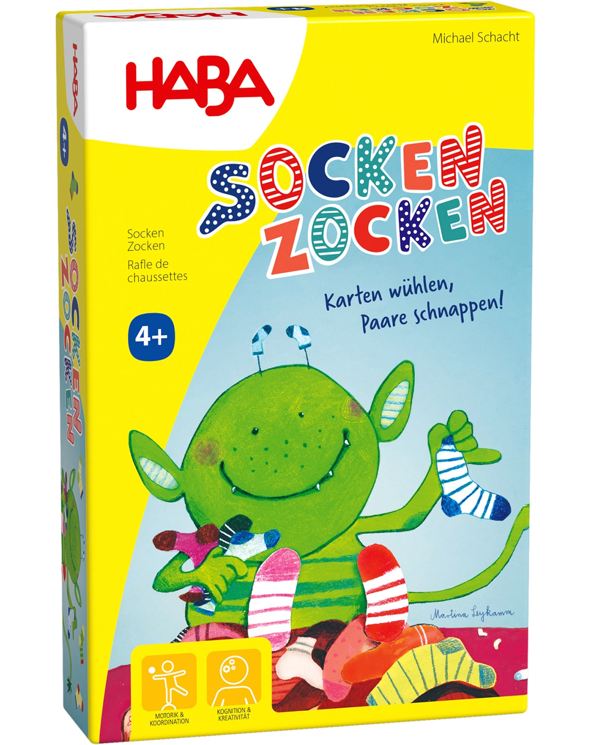 Geschicklichkeitsspiel SOCKEN ZOCKEN
