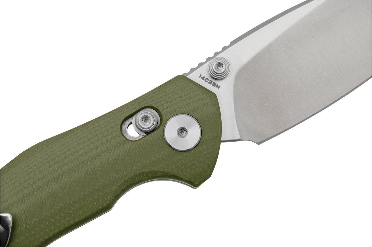 Bestechman Ronan BMK02B OD Green G10, Satin, zakmes