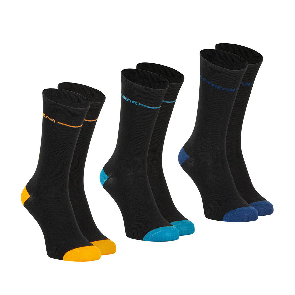 ATHENA<br>Conjunto de 3 pares de meias LM50