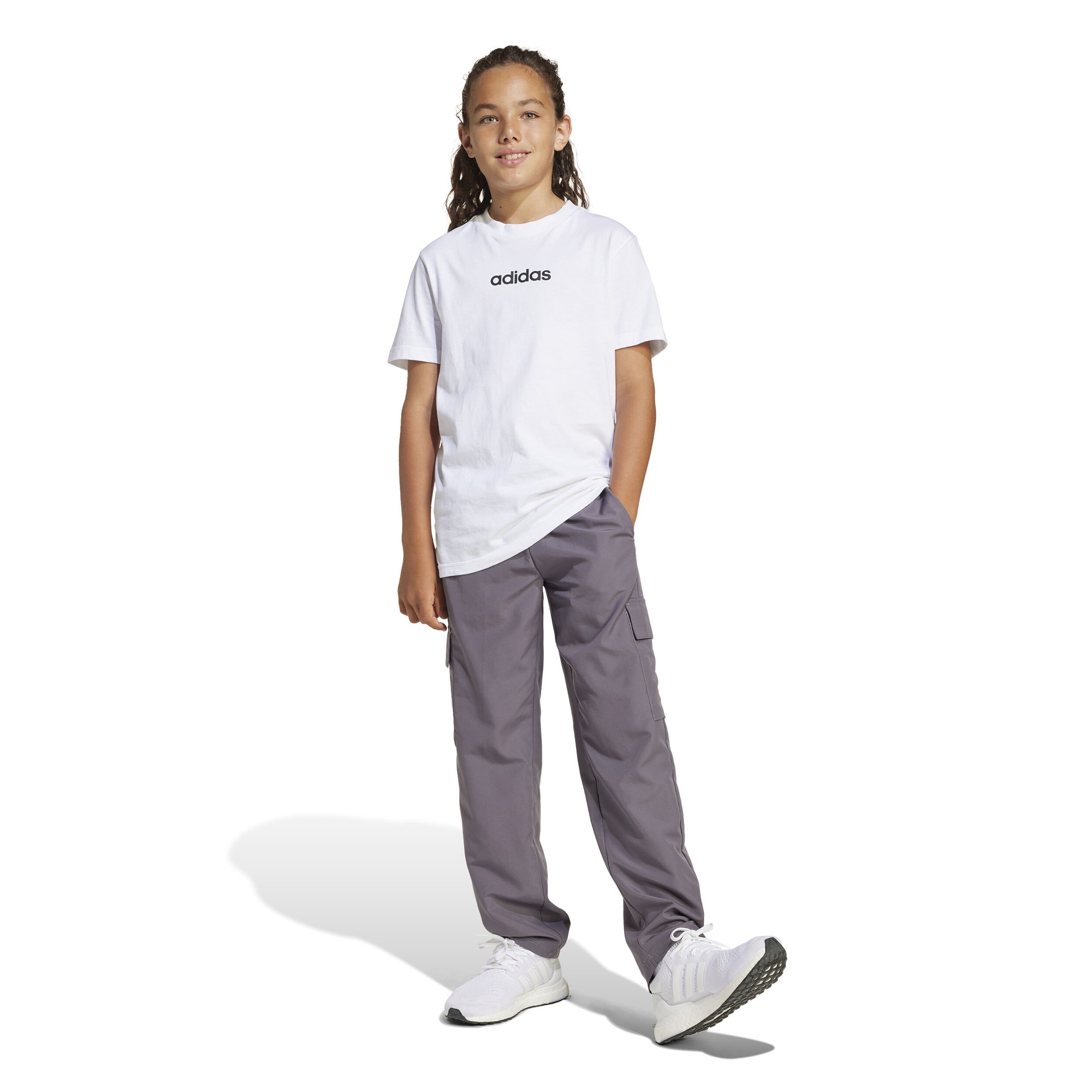 adidas Linear T-shirt Enfants - Blanc