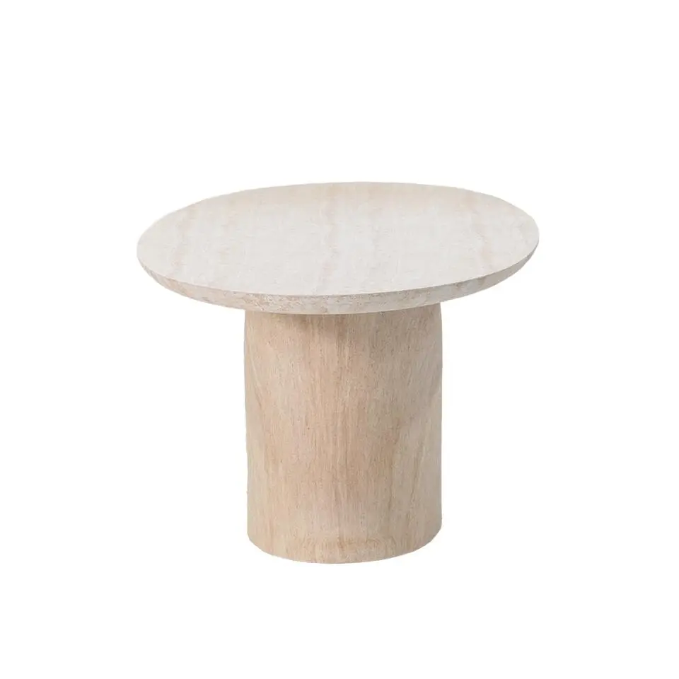 Eettafel Ovaal 200cm - Naturel Betonlook - Myrna