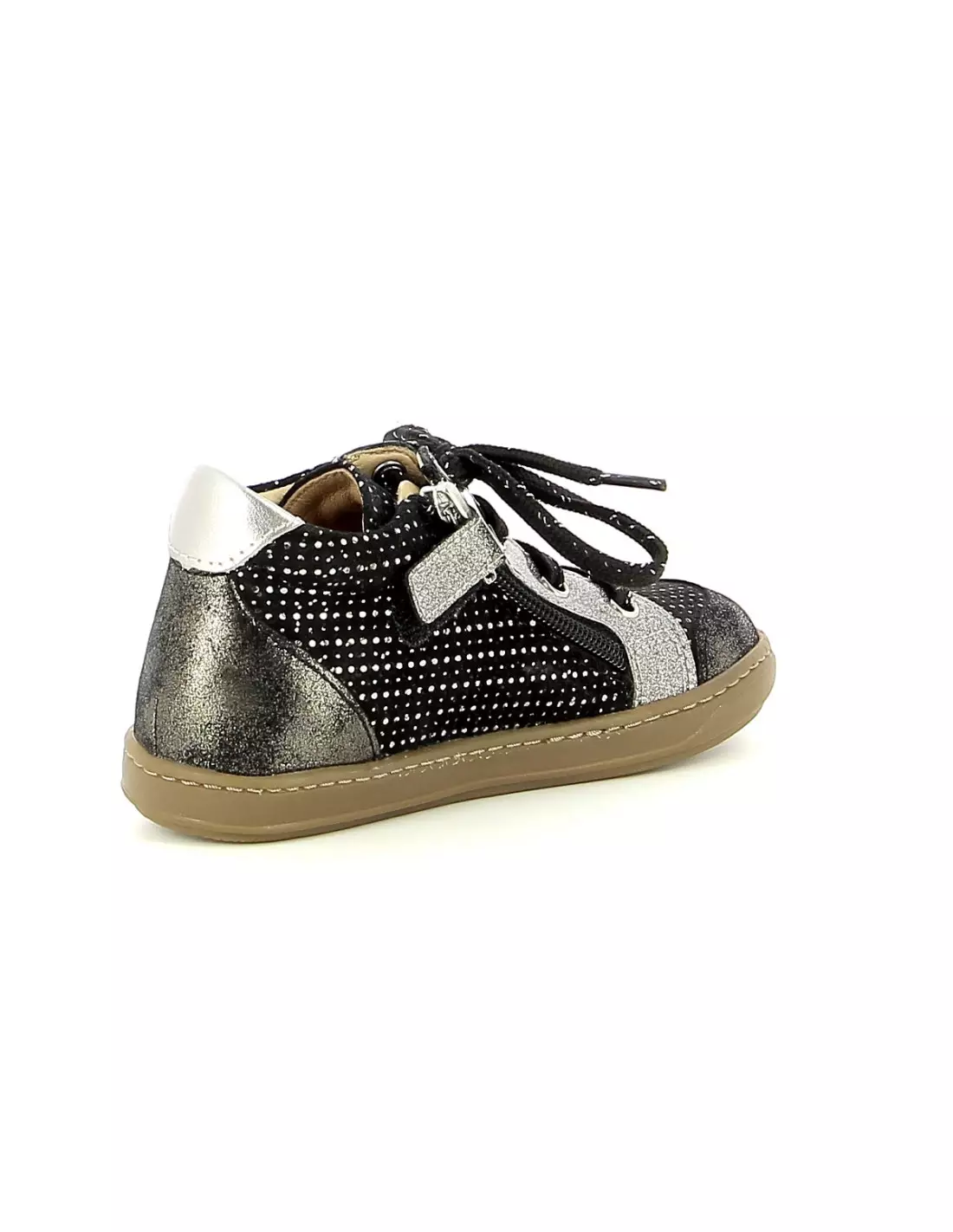 SHOO POM BOUBA ZIP - Bottes Glitteblackacier