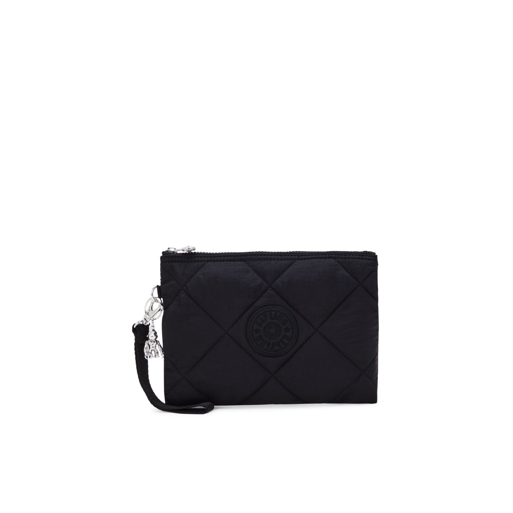 FANCY Grande pochette plate avec dragonne - Cosmic Black Quilt