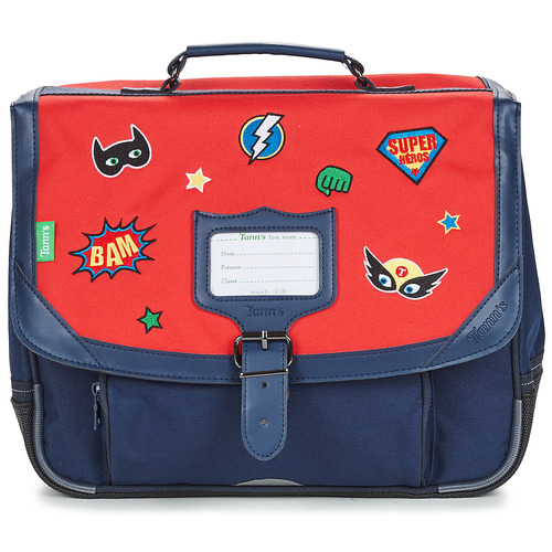 Tann's - TRISTAN CARTABLE 35 CM - Rouge / Marine