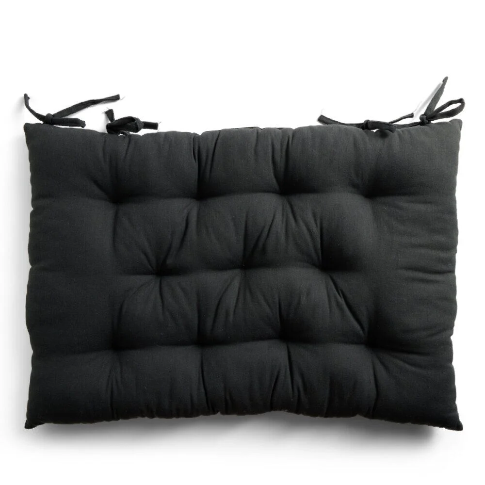 Coussin tête de lit rectangulaire gris 50x70cm