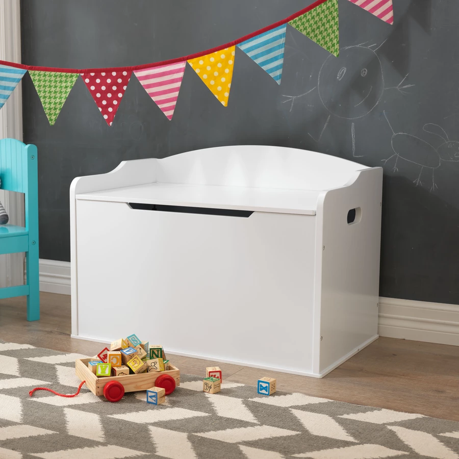 KidKraft® Spielzeugtruhe Austin weiß