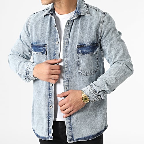 Surchemise Jean DHG-3710 Bleu Denim