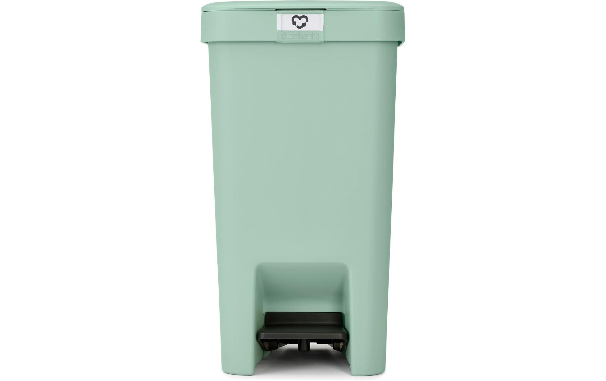 Recyclingbehälter StepUp 16 l, GrünTreteimer für Recycling Materialien