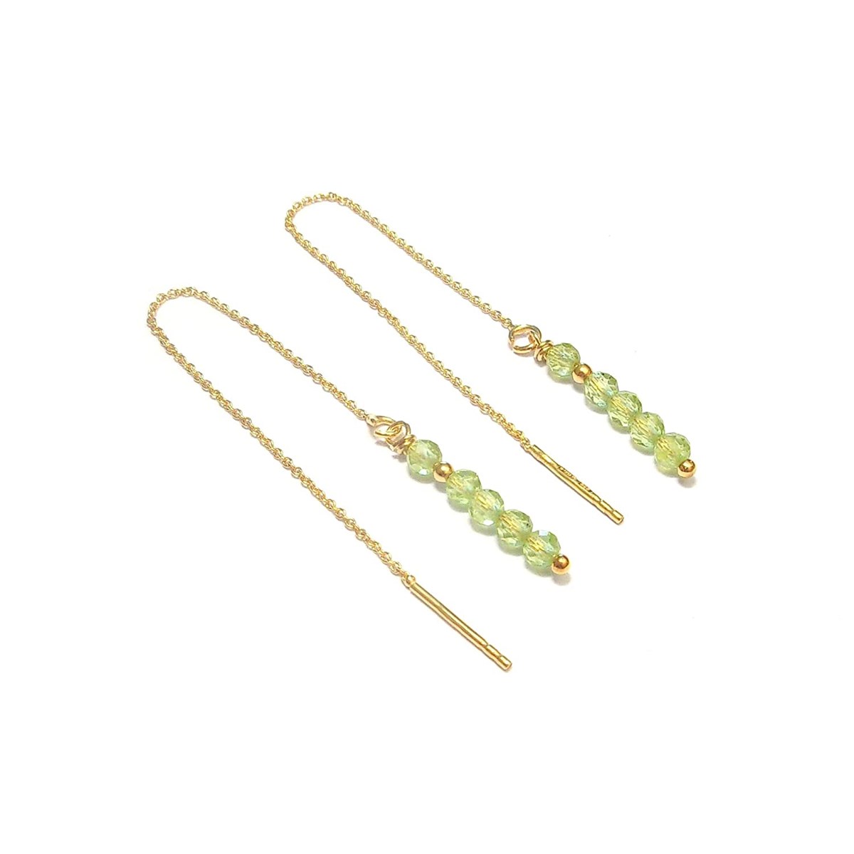 Boucles D'Oreilles Péridot