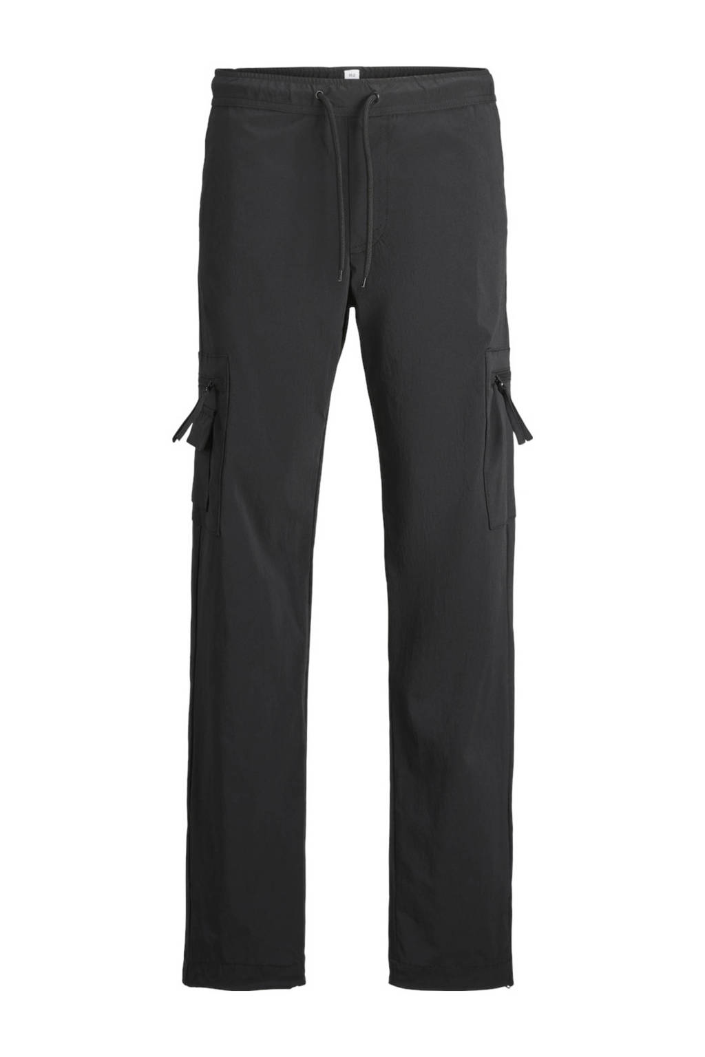 JACK & JONES cargobroek JPSTKANE JJARCHER TECH zwart