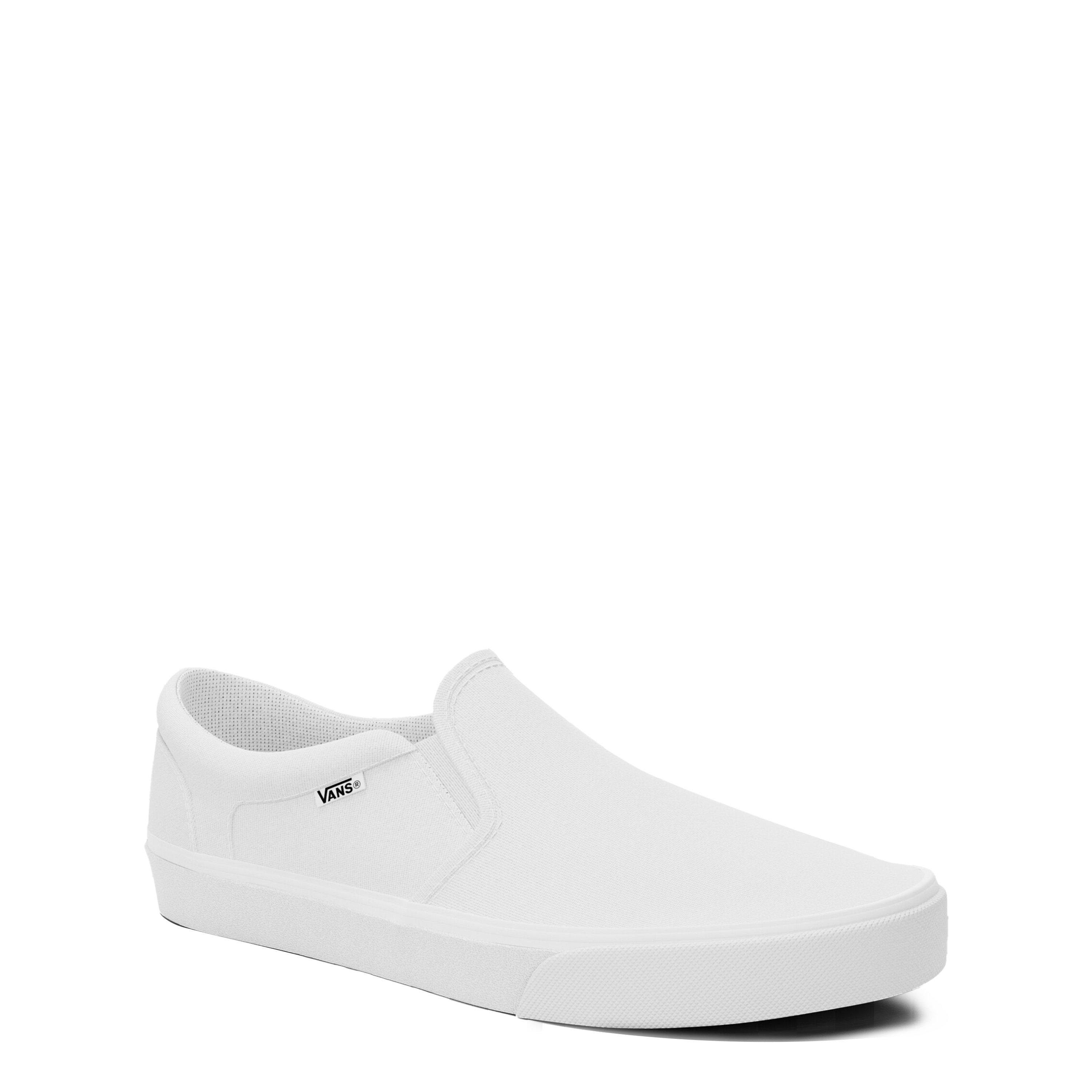 Vans Asher Slip On Canvas Trainers Womens