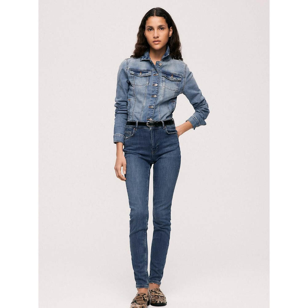 VILA<br>Jeans skinny, taille padrão