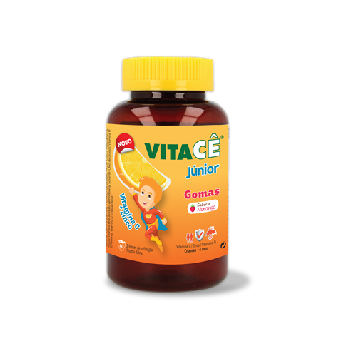 Vitace Junior Gomas Morango X60 goma