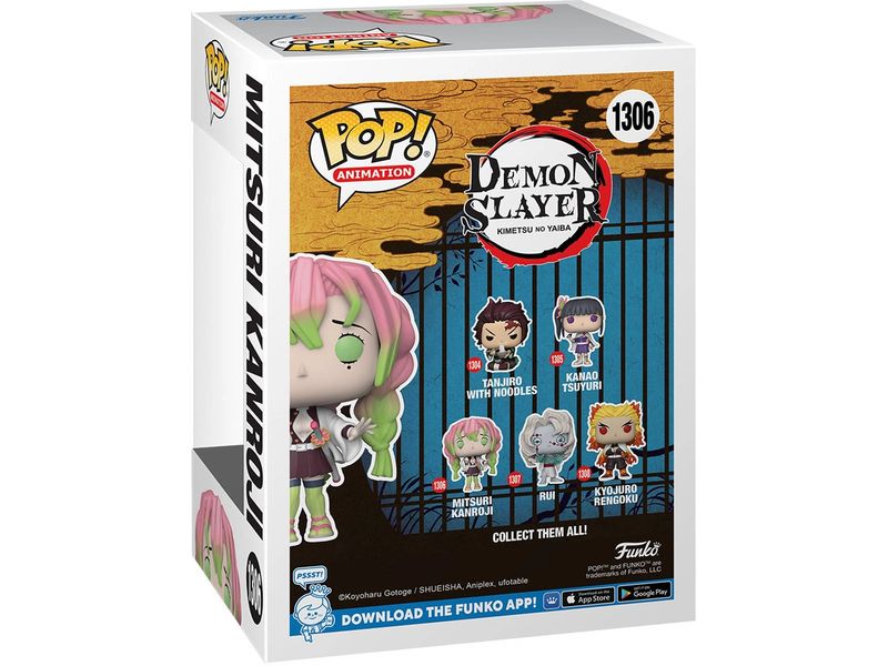 Funko Figur POP! Demon Slayer: Mitsuri Kanroji (1306) Sammelfigur aus dem Demon Slayer-Universum