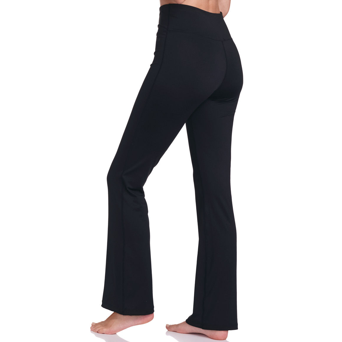 Gina Sports Damen Yoga-Hose mit Schlag schwarz