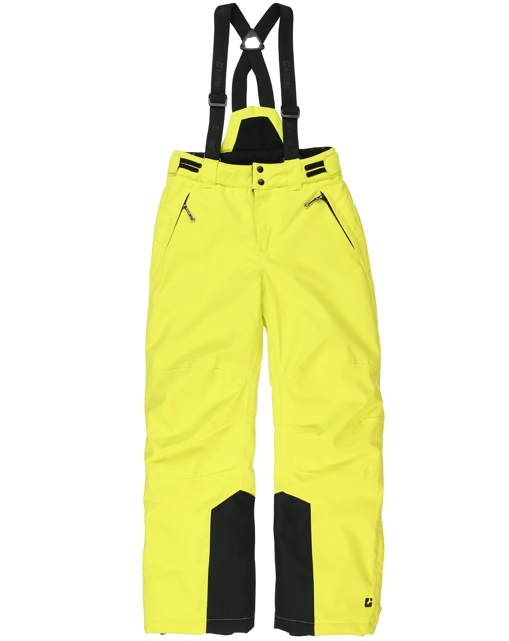 Funktionshose KSW 79 BYS SKI mit abzippbarem Latz in lime